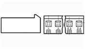 640250-4 TE Connectivity