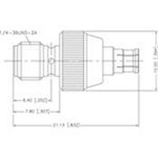 APH-SMAJ-MCXP Amphenol RF