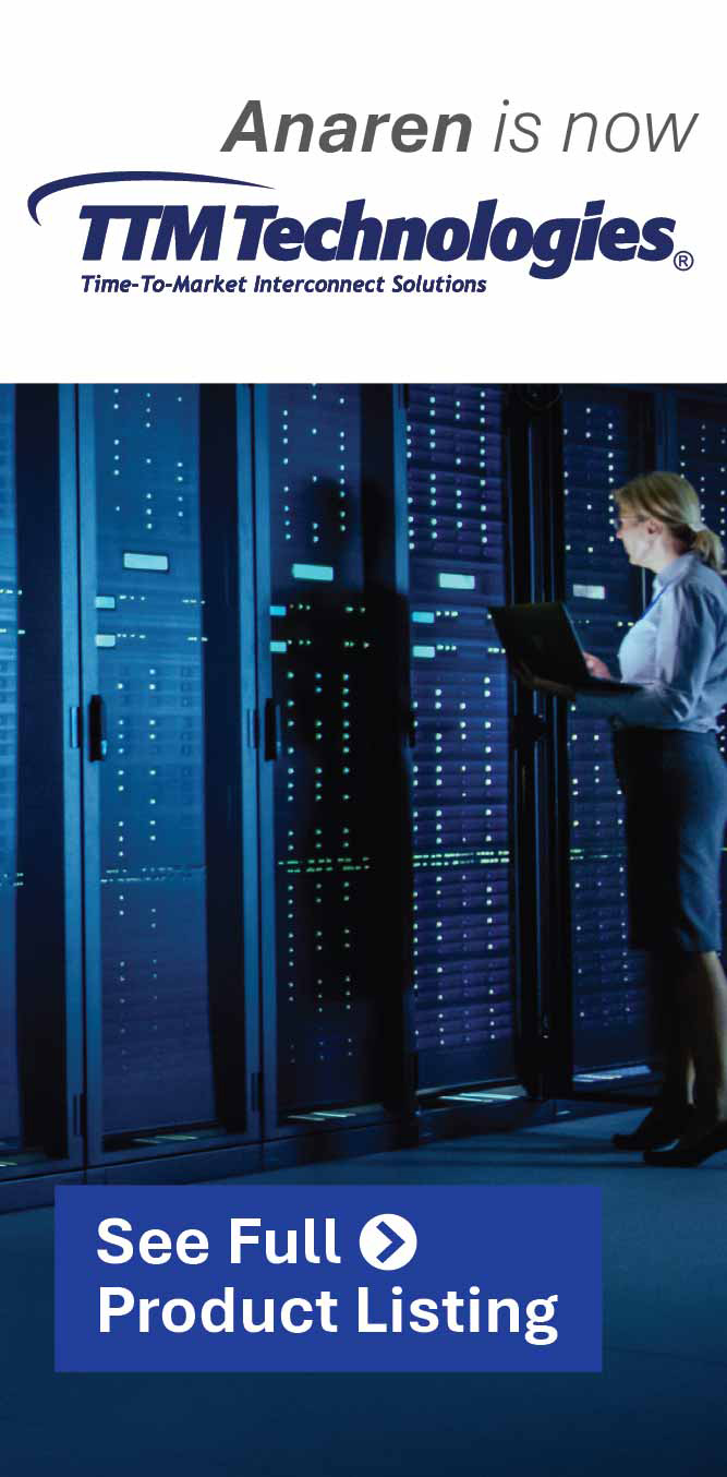 Anaren is now TTM Technologies